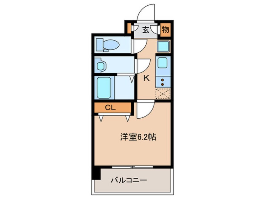 間取図 ブランシエスタ千早RJR