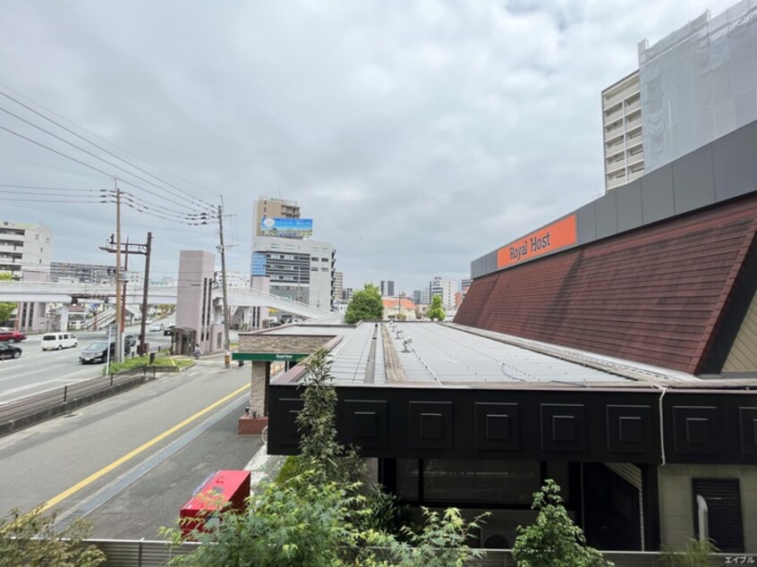 室内からの展望 ブランシエスタ千早RJR