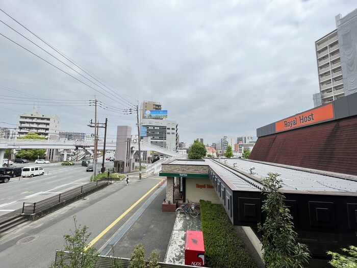 室内からの展望 ブランシエスタ千早RJR