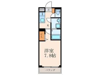 間取図 仮）MDIﾌﾟﾛｽｼﾞｮｲｱ北九大前