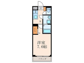 間取図 仮）MDIﾌﾟﾛｽｼﾞｮｲｱ北九大前