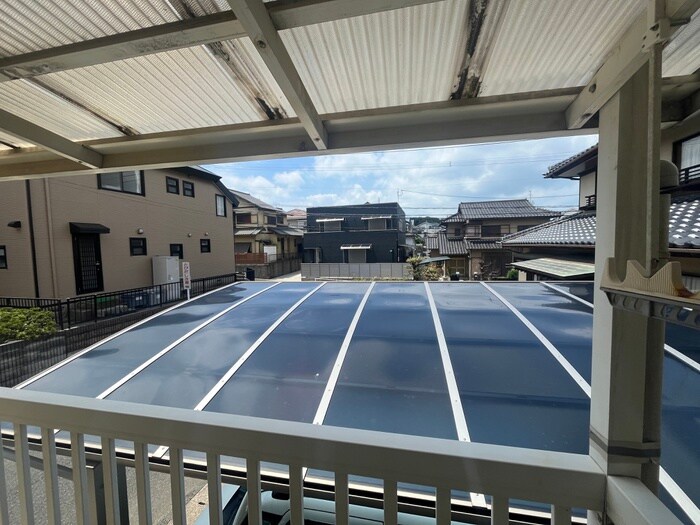 室内からの展望 サンハイツ高見