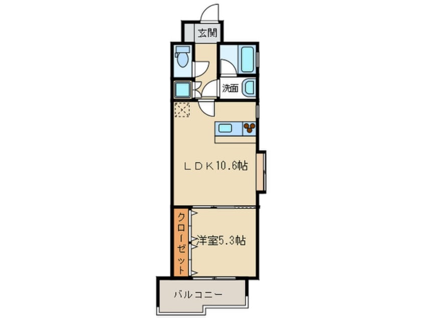 間取図 ビーワイマンションけやき通り