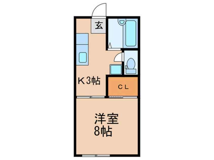 間取図 トラッドグリーン