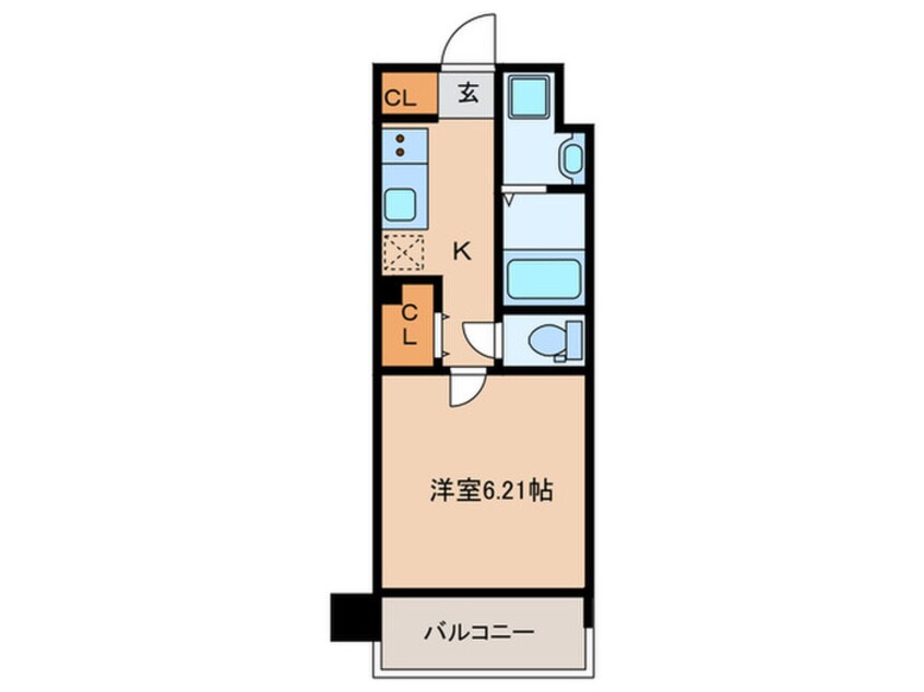 間取図 Rupieレジデンス九大学研都市Ⅱ