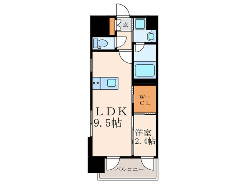 間取図 仮）プレジデンス ざ 三萩野
