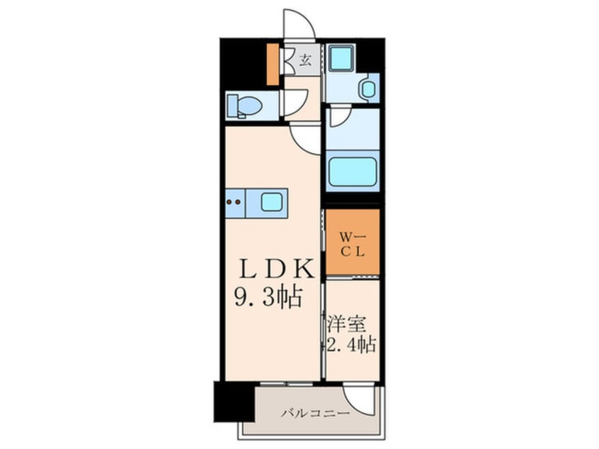 間取図 仮）プレジデンス ざ 三萩野