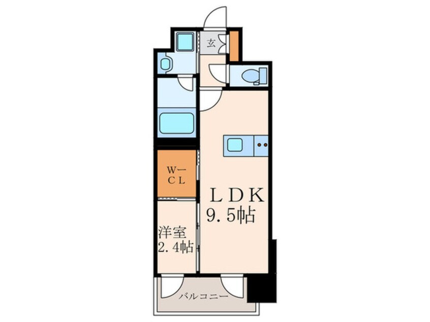 間取図 仮）プレジデンス ざ 三萩野