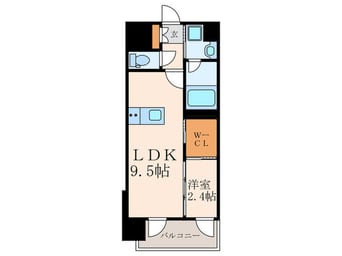 間取図 仮）プレジデンス ざ 三萩野