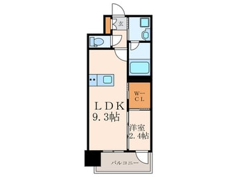 間取図 仮）プレジデンス ざ 三萩野