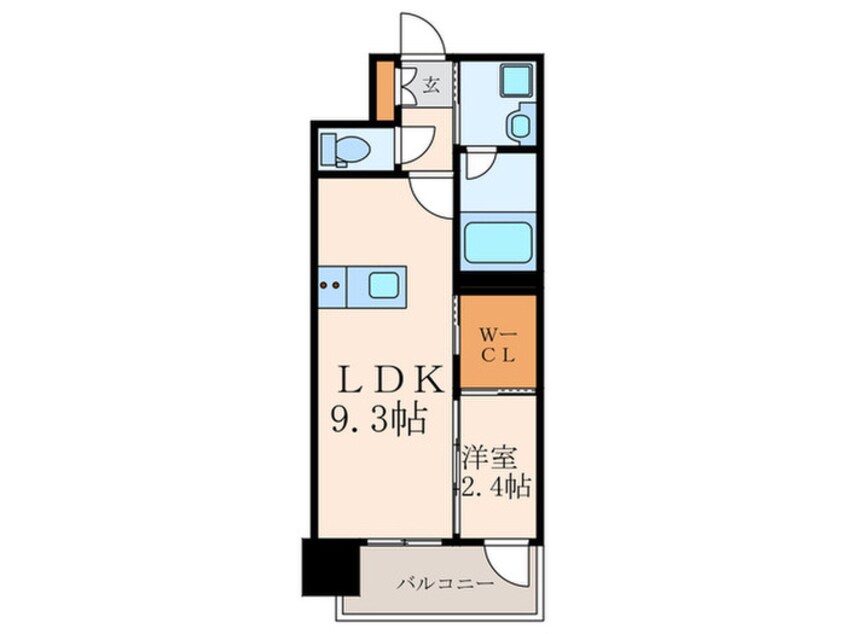 間取図 仮）プレジデンス ざ 三萩野