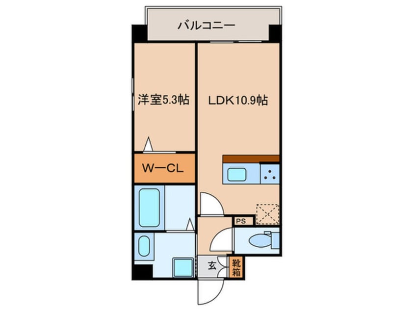 間取図 仮)フランディオール桜並木