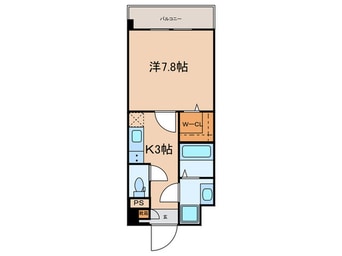 間取図 仮)フランディオール桜並木
