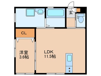 間取図 Carino