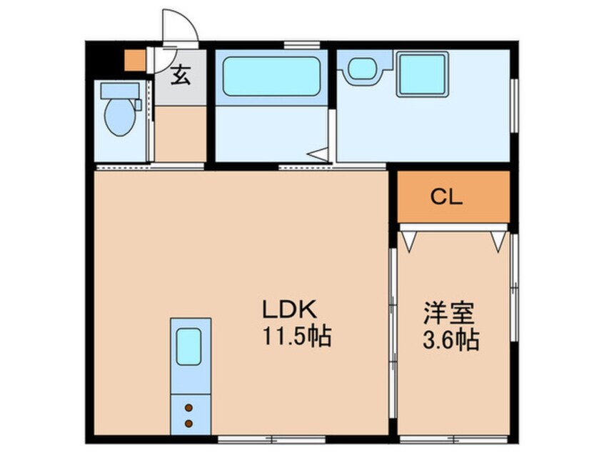 間取図 Carino