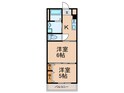 コロンⅡの間取図