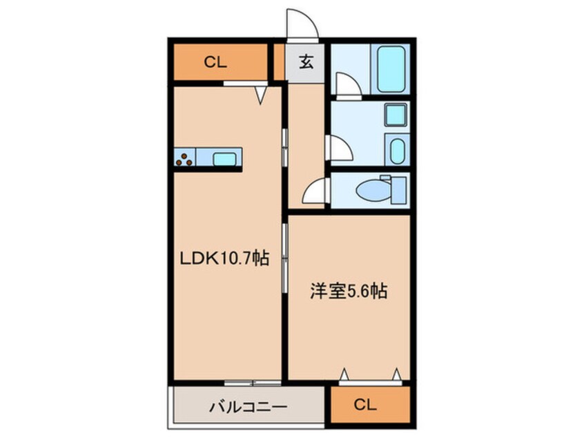 間取図 サニーガーデン糸島