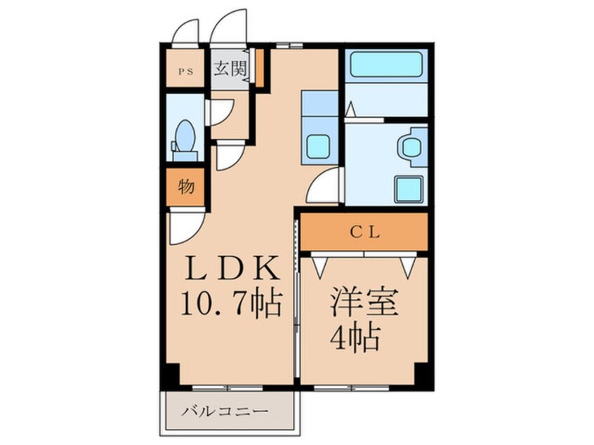 間取図 カルプシャンテ