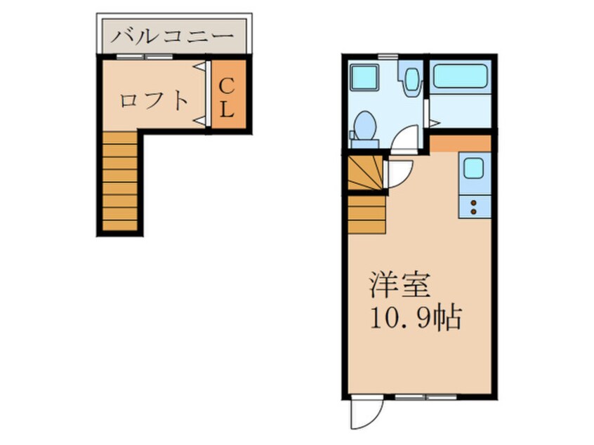 間取図 行橋ルッソ