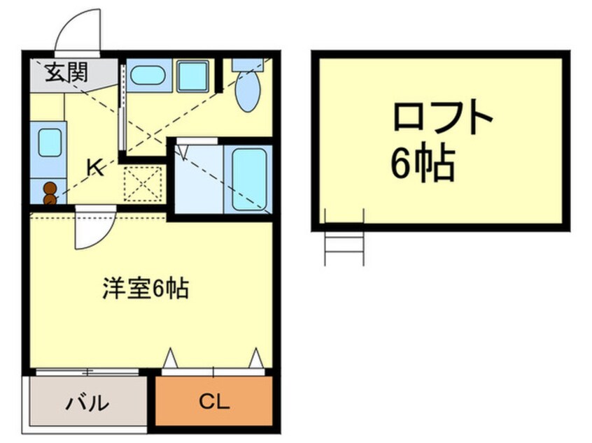 間取図 チェルカーレ大橋