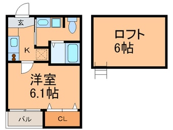 間取図 チェルカーレ大橋