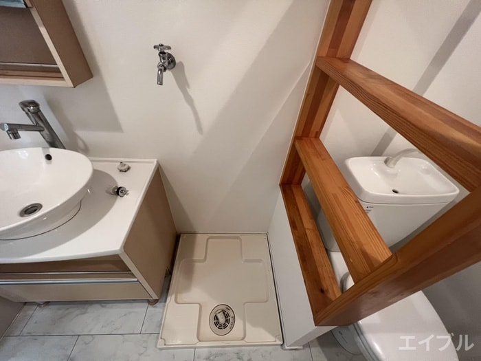 洗濯機置場 チェルカーレ大橋