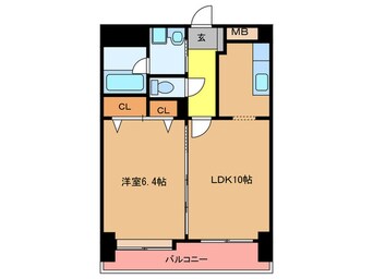 間取図 カーサアンピオ