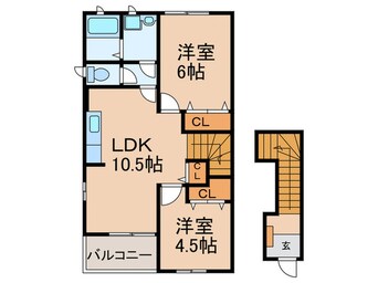 間取図 モンターニャ　Ⅰ