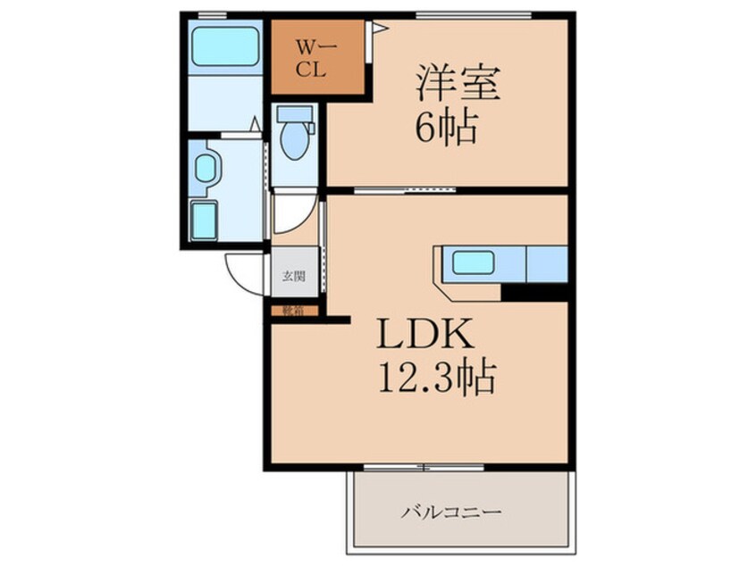 間取図 サン・ヴィレッジＣ