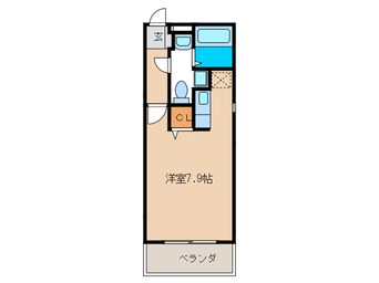 間取図 ハ－モニ－ハウス波多江駅前