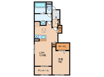 間取図 サンミシェルⅢ