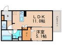 仮)D-ROOM南福岡の間取図