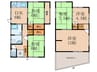 宮田町戸建 5DKの間取り