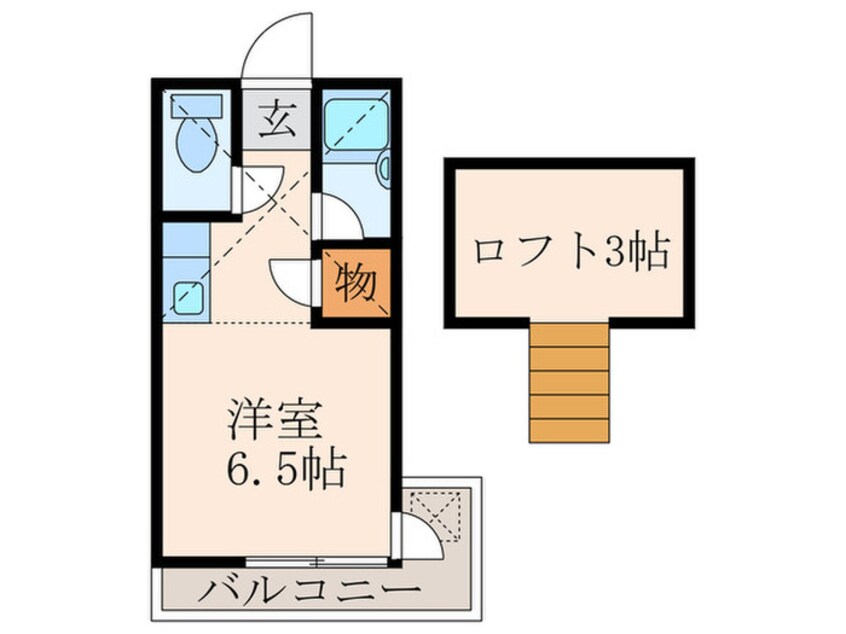 間取図 ベルコート折尾