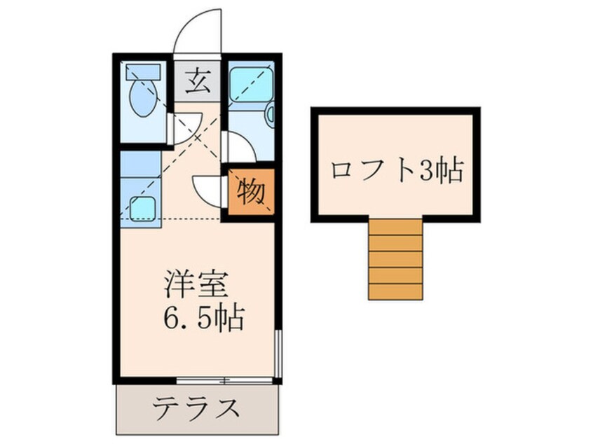 間取図 ベルコート折尾