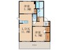 和み 2LDKの間取り