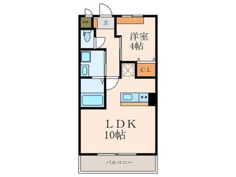間取図 エスペランサ足立