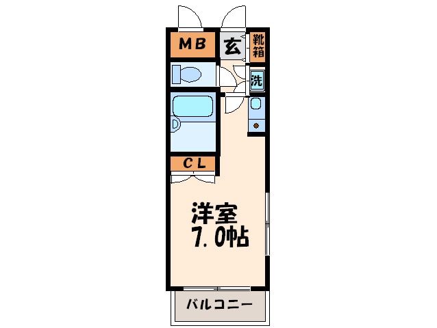 間取り図 メモリアルハウス