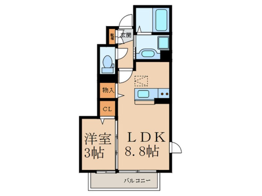 間取図 フォルトナ　カーサ