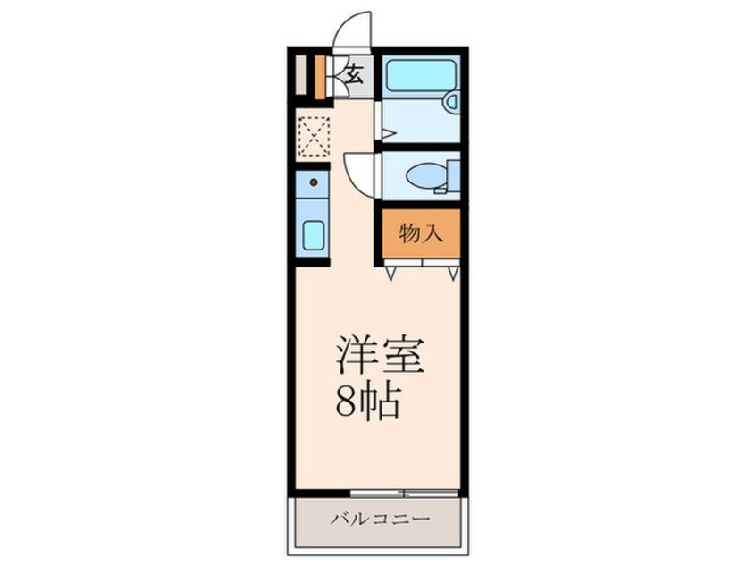 間取図 セジュール御幸橋