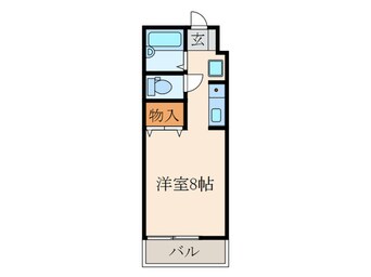 間取図 セジュール御幸橋