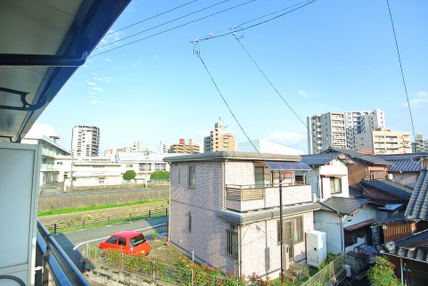 室内からの展望 セジュール御幸橋