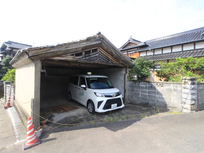 駐車場 上頓野貸家