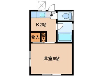 間取図 KG GARDEN中央