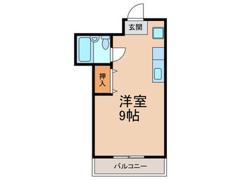 間取図 野間パレス