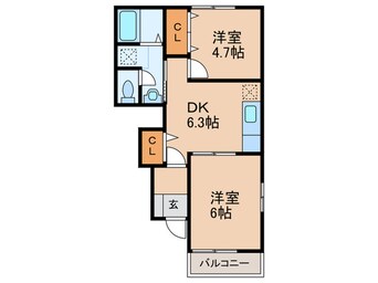 間取図 スリーワンスリーヒルズ Ａ棟