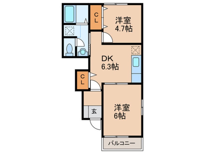 間取図 スリーワンスリーヒルズ Ａ棟
