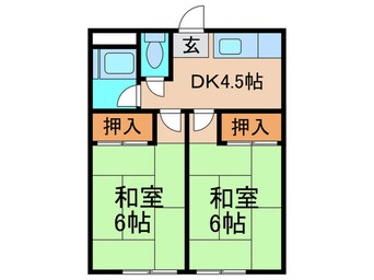 間取図 浅川荘