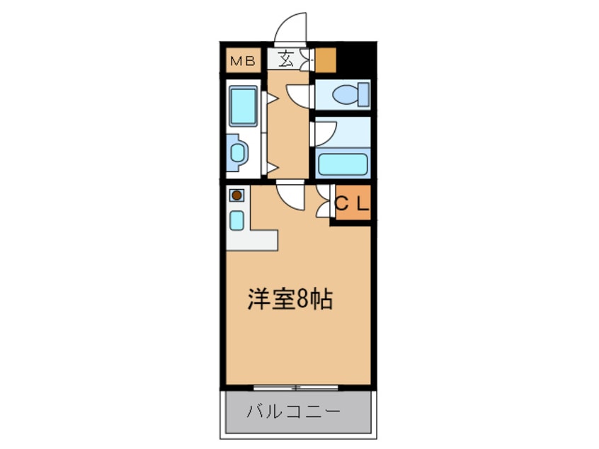 間取図 グリフィン福岡