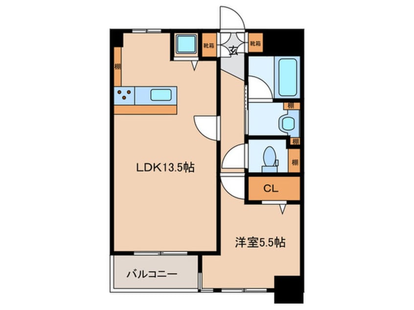 間取図 ロマネスク大名（401）